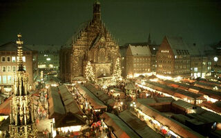 Advent v Bavorsku - Norimberk, Rothenburg s koupáním 2013 - ilustrační fotografie