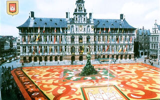 Belgické království, památky UNESCO a květinový koberec - ilustrační fotografie