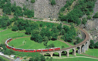Bernina Express - ilustrační fotografie