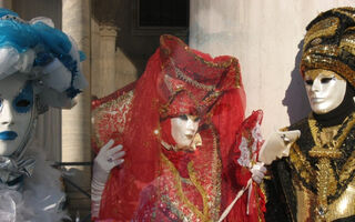 Itálie - Benátky - Karneval 2014 - ilustrační fotografie