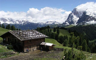 Itálie - Italské Dolomity S Dobrou Partou - ilustrační fotografie
