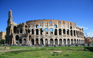Itálie - Řím - Město Tisícileté Historie - Letecky - ilustrační fotografie