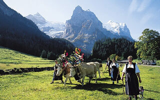 Jungfrau a Eiger - ilustrační fotografie