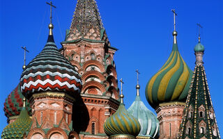Moskva a kremelská Zbrojnice s poklady ruských carů - ilustrační fotografie
