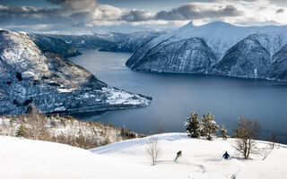 Norsko - Advent, Fjordy Před Vánocemi - ilustrační fotografie
