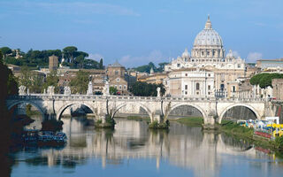 Řím, Vatikán, Neapolský Záliv - Letecky - ilustrační fotografie