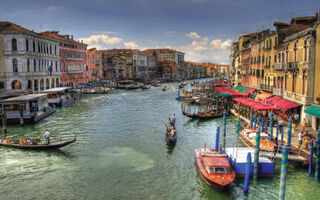 Romantika Benátek a ostrovů v laguně - ilustrační fotografie
