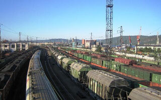 Rusko Transsibiřská Magistrála A Krugobajkalka Atd. Vlak+Letadlo - ilustrační fotografie