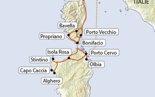 Sardinie A Korsika Se Stewardy (Ostrovní Perly) - ilustrační fotografie