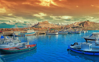 Sardinie -  smaragdové pobřeží - ilustrační fotografie