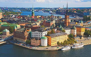 Stockholm a Helsinky letecky i lodí - ilustrační fotografie