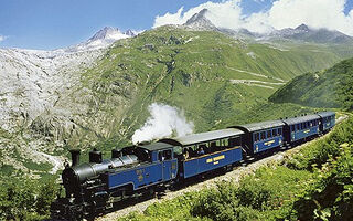 Švýcarské železniční dobrodružství - ilustrační fotografie