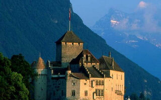 Švýcarskem Pod Mont Blanc - ilustrační fotografie
