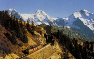 Švýcarsko - Bernské Alpy - ilustrační fotografie