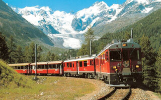 Švýcarsko S Výletem Horským Expresem - ilustrační fotografie