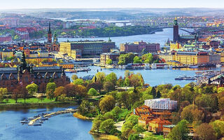 To nejlepší ze Stockholmu (letecky z Prahy) - ilustrační fotografie