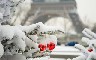 Vánoční Paříž - ilustrační fotografie