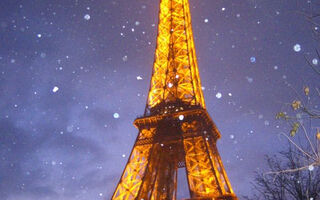 Vánoční Paříž - ilustrační fotografie