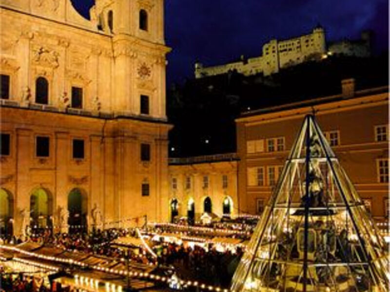 Advent v Salzburgu a průvod čertů