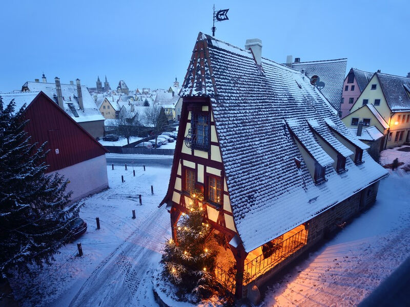 Bavorská města Vánoc - Norimberk - Regensburg - Rothenburg