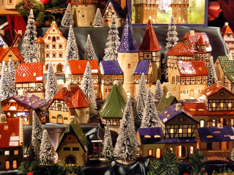 Bavorská města Vánoc - Norimberk - Regensburg - Rothenburg