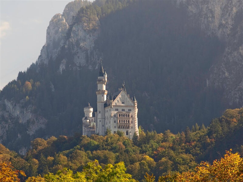 Bavorské Alpy - zámky Ludvíka II. a lehká turistika