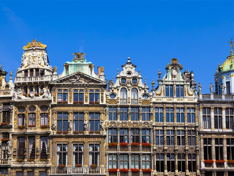 Belgie – okruh Belgickým královstvím a květinový koberec na Grand Place v Bruselu