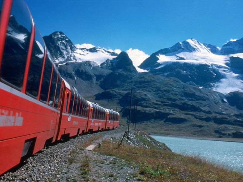 Bernina Express a Zugspitze