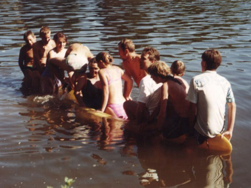 Berounka - Vodácký Dětský Tábor - Puťák Na Kánoích