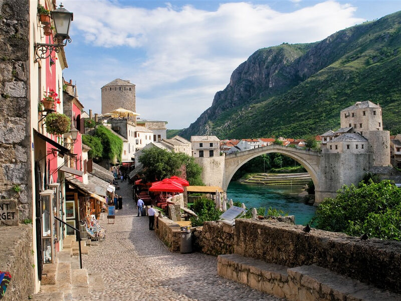 Bosna a Hercegovina, jižní Dalmácie -  přírodní krásy a památky