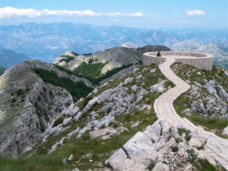Černá Hora, národní parky a moře