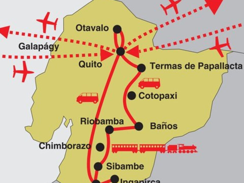 Cesta Na Rovník - Ekvádor