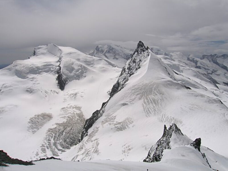 Čtyřtisícové vrcholy Walliských Alp