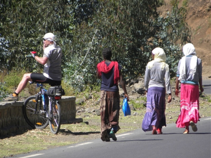 Etiopie na kole
