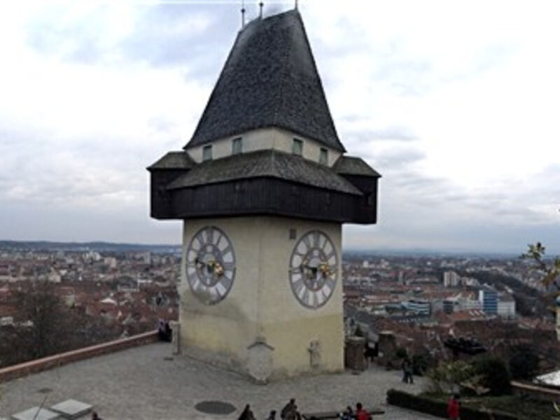 Graz, Vídeň, Hundertwasser a koupání 2014