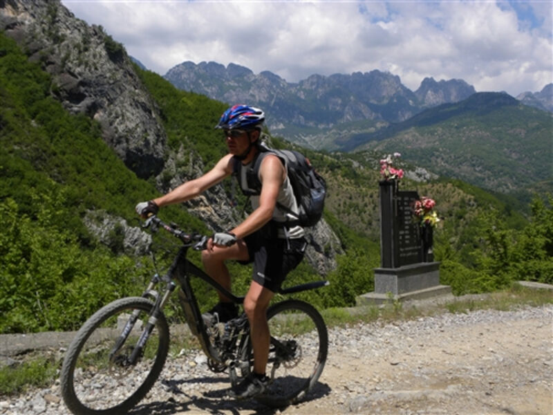 Hory severní Albánie na kole