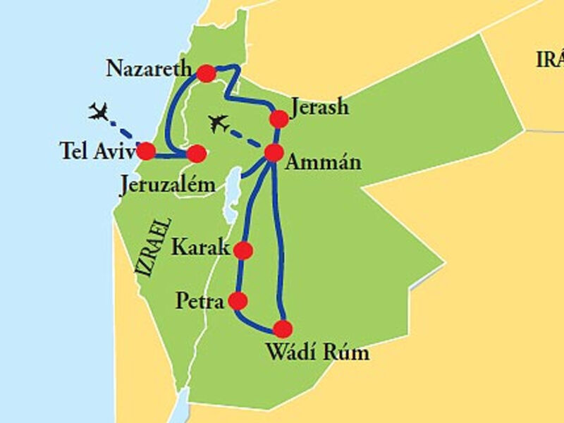 Izrael - Jordánsko