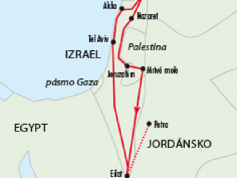 Izrael - Tři Moře, Příroda I Historie