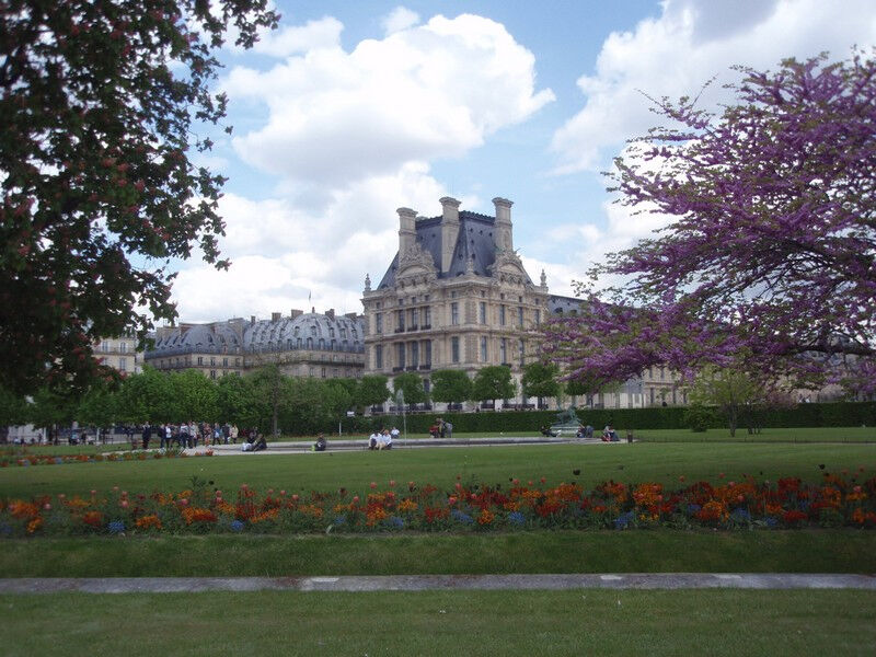 Jaro v Paříži a Versailles