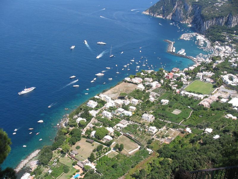 Kampánie - Neapolský záliv a ostrov Capri