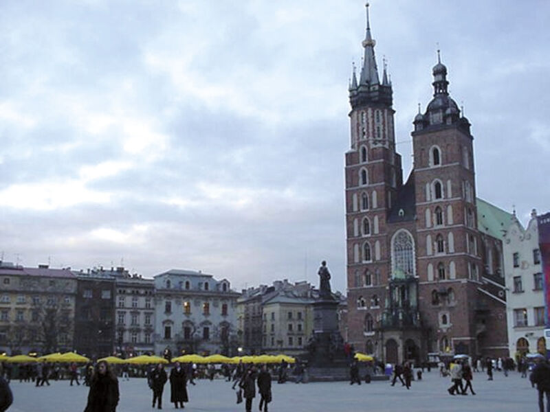 Krakow a Osvětim