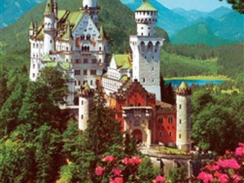 Legoland a zámek Neuschwanstein