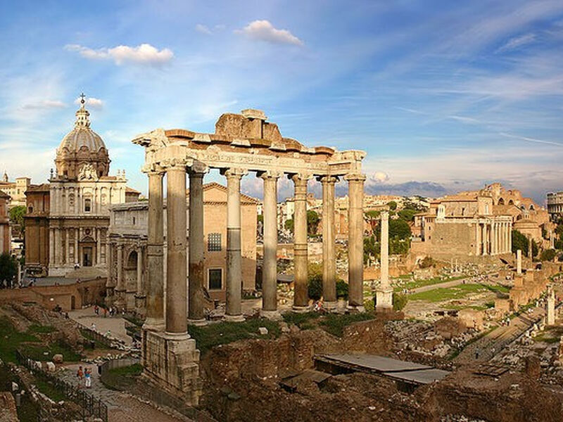 Léto v Římě - odpočinek, koupání a historie