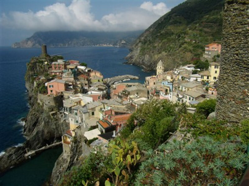 Ligurská riviéra a Cinque Terre s koupáním 2013