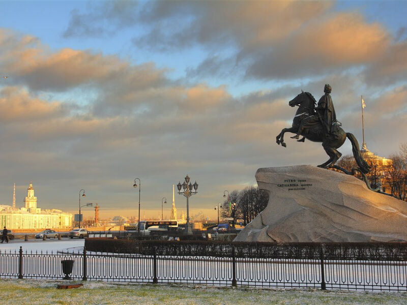 Moskva a  Petrohrad