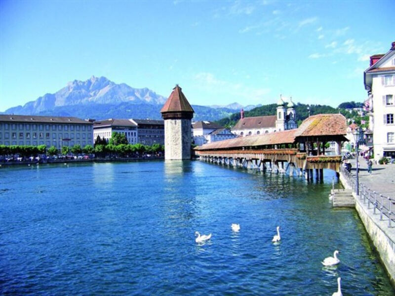 Nejkrásnější města a hory centrálního Švýcarska