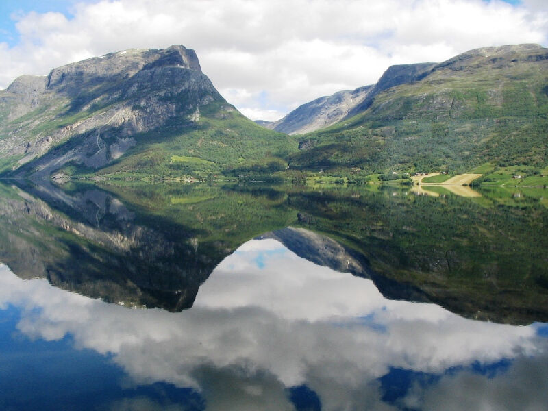 Norsko - Nejkrásnější Fjordy, Letecky