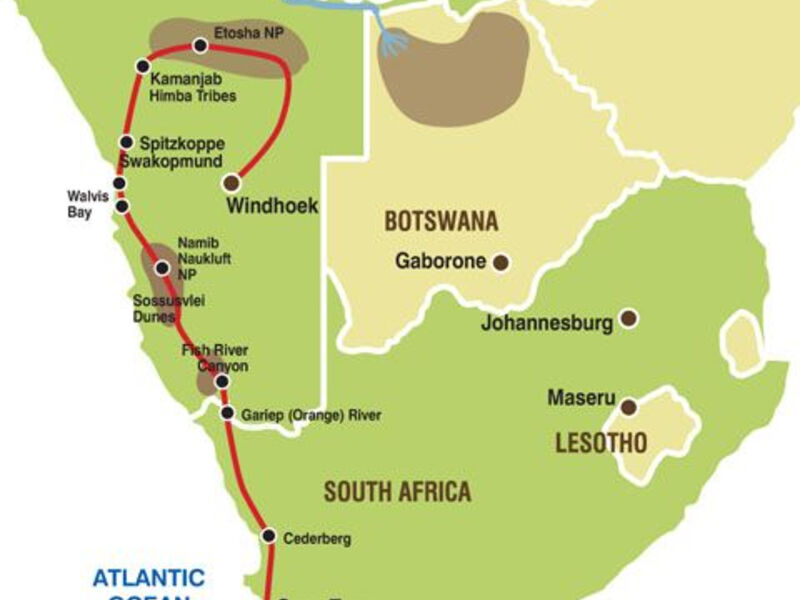 Objevování Namibie S Návštěvou Jižní Afriky – 16 Dní