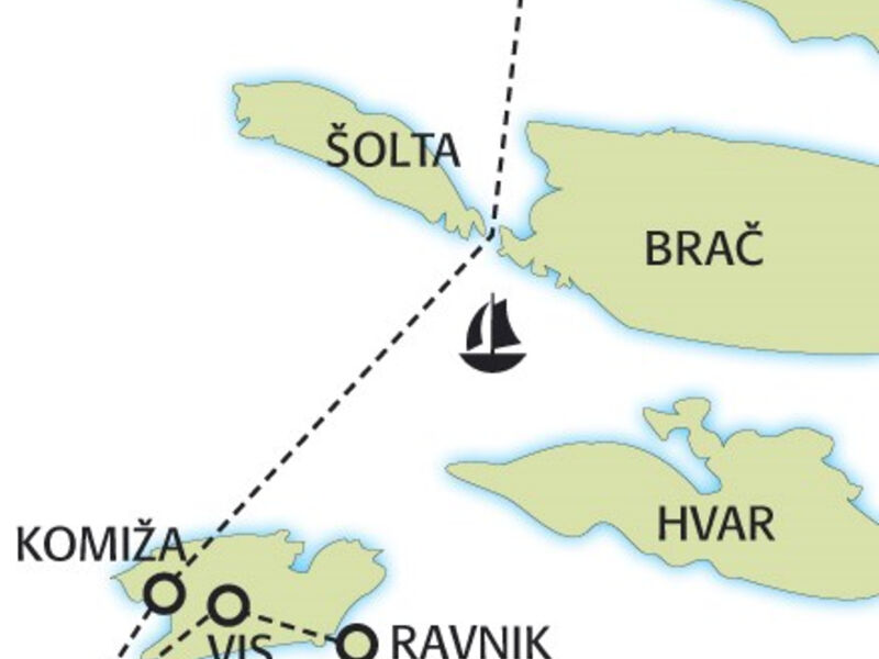Ostrov Vis -  poklad střední Dalmácie