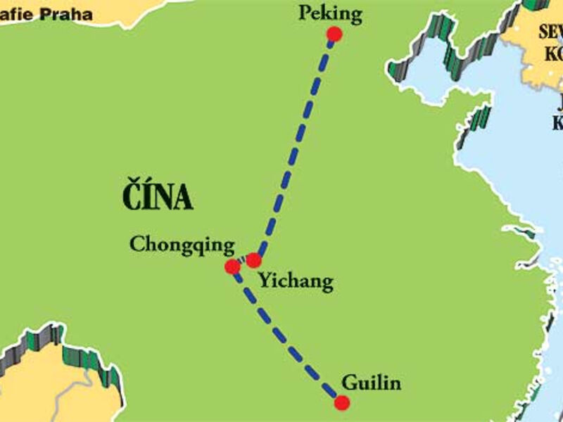 Plavby čínským vnitrozemím